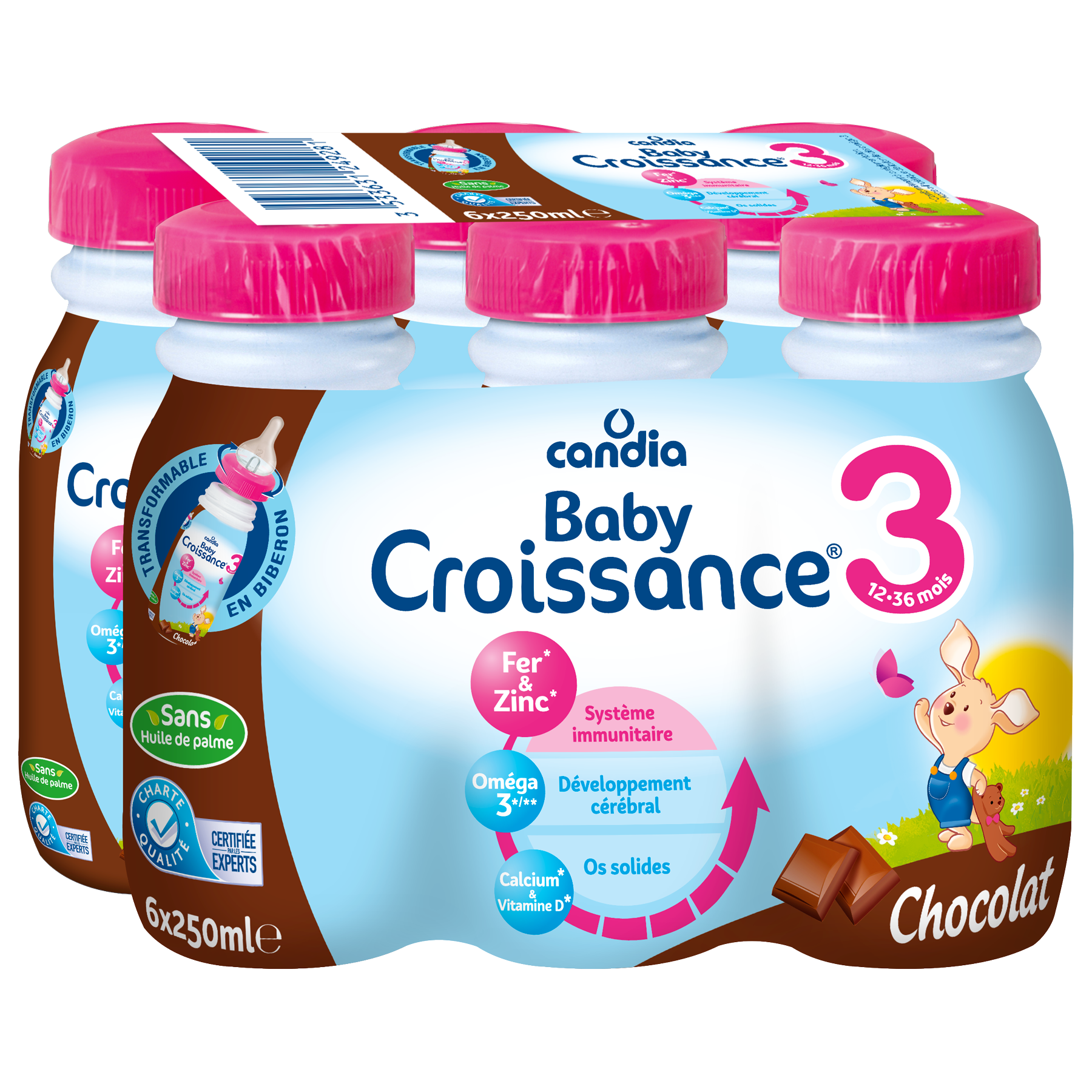 Candia Baby Croissance 3 Des 10 Mois Chocolat Candia