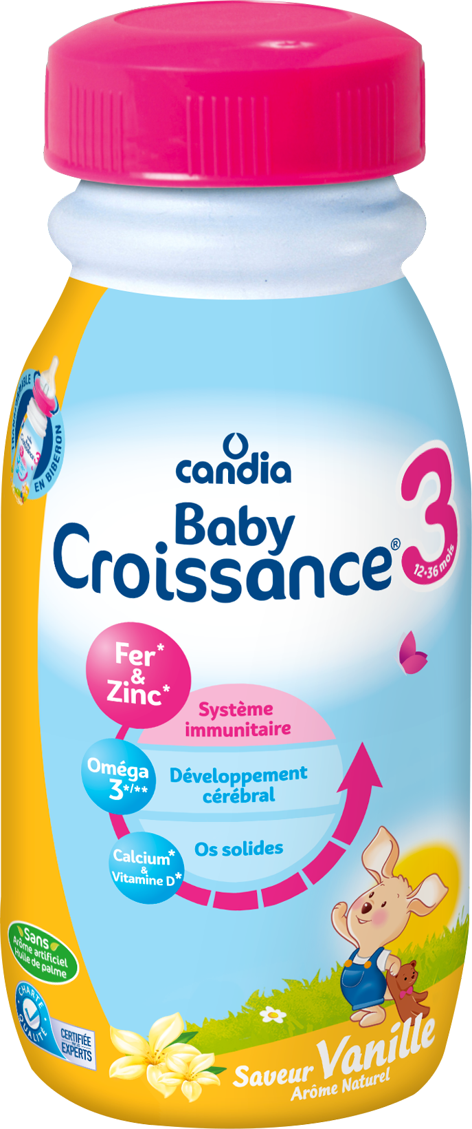 Candia Baby Croissance 3 Des 10 Mois Vanille Candia